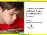 Classroom Management: Identifying