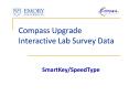 Compass Upgrade Interactive Lab Survey Data PowerPoint PPT Presentation