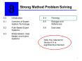 Strong Method Problem Solving PowerPoint PPT Presentation