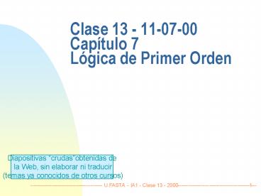 Clase 13 - 11-07-00 Cap
