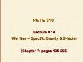 PETE 310 PowerPoint PPT Presentation