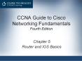 CCNA Guide to Cisco Networking Fundamentals Fourth Edition PowerPoint PPT Presentation