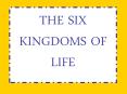 The Six Kingdoms of Life PowerPoint PPT Presentation
