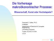 Die Vorhersage makro