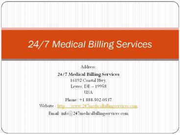 medical billing outsourcing companies