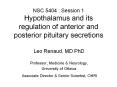 NSC%205404%20:%20Session%201%20Hypothalamus%20and%20its%20regulation%20of%20anterior%20and%20posterior%20pituitary%20secretions PowerPoint PPT Presentation
