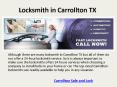 Carrollton safe and lock (1) PowerPoint PPT Presentation