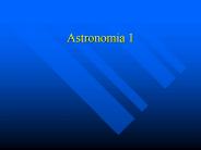 Astronomia 1