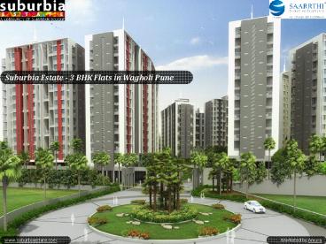 Suburbia Estate - 3 BHK Flats in Wagholi Pune