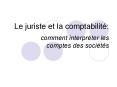 Le juriste et la comptabilit PowerPoint PPT Presentation