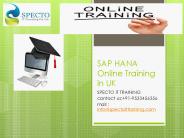 sap hana online training in uk|with placements