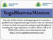 Yoga class in Reshikesh