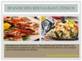 Spanisches Restaurant Zürich PowerPoint PPT Presentation