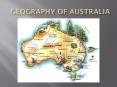 Geography of Australia PowerPoint PPT Presentation