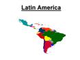 Latin America PowerPoint PPT Presentation