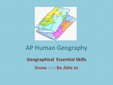 AP Human Geography