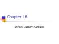 Direct%20Current%20Circuits PowerPoint PPT Presentation