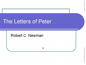 The Letters of Peter