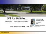 GIS for Utilities