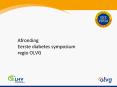 Afronding Eerste diabetes symposium regio OLVG PowerPoint PPT Presentation