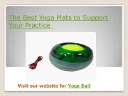Yoga ball