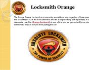 Locksmith Orange,Orange County California Locksmith