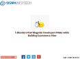 5 Blunders that Magento Developers Make while Building Ecommerce Sites PowerPoint PPT Presentation