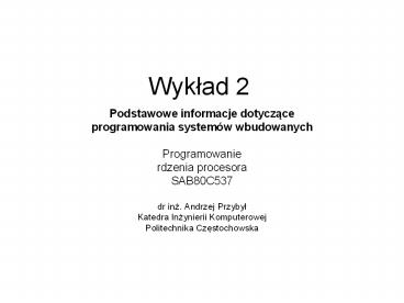 Wyklad 2