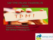 sap tpm online training in chennai