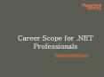 Career Scope after .NET Training PowerPoint PPT Presentation