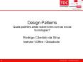Design Patterns Quais padr PowerPoint PPT Presentation