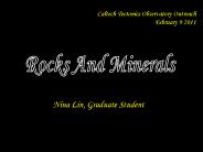 Caltech Tectonics Observatory Outreach