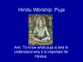 Hindu Worship: Puja PowerPoint PPT Presentation