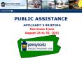PUBLIC ASSISTANCE PowerPoint PPT Presentation