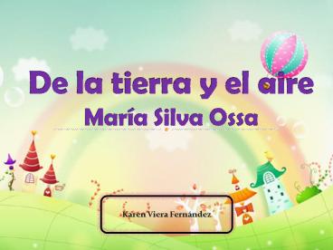 De la tierra y el aire Mar