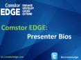 Comstor EDGE:           Presenter Bios PowerPoint PPT Presentation