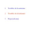 Troubles de la natr