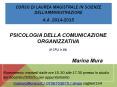 CORSO DI LAUREA MAGISTRALE IN SCIENZE DELL PowerPoint PPT Presentation