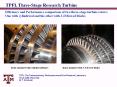Efficiency and Performance comparison of two three-stage turbine rotors: One with cylindrical and the other with 3-D Bowed blades PowerPoint PPT Presentation