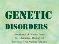 Genetic  Disorders PowerPoint PPT Presentation