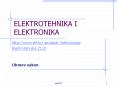 ELEKTROTEHNIKA%20I%20ELEKTRONIKA PowerPoint PPT Presentation