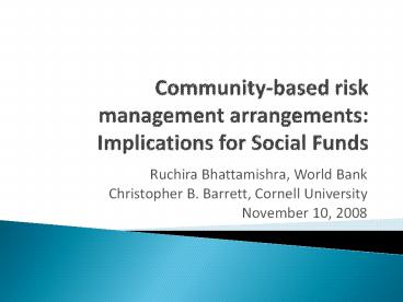 Community-based%20risk%20management%20arrangements:%20Implications%20for%20Social%20Funds