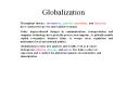 Globalization PowerPoint PPT Presentation