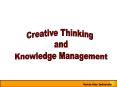 Creative%20Thinking PowerPoint PPT Presentation