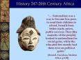 History 247-20th Century Africa PowerPoint PPT Presentation
