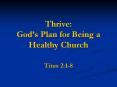 Thrive: God PowerPoint PPT Presentation