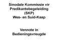 Sinodale Kommissie vir Predikantebegeleiding PowerPoint PPT Presentation