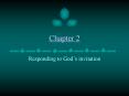 Responding to God PowerPoint PPT Presentation