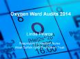 Oxygen Ward Audits 2014 PowerPoint PPT Presentation