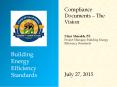 Compliance Documents - The Vision PowerPoint PPT Presentation